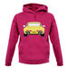Porsche 911 Turbo Ivory 930 unisex hoodie