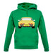 Porsche 911 Turbo Ivory 930 unisex hoodie