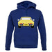 Porsche 911 Turbo Ivory 930 unisex hoodie