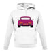 Porsche 911 Turbo Magenta 930 unisex hoodie