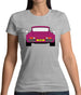 Porsche 911 Turbo Magenta 930 Womens T-Shirt