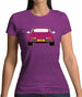 Porsche 911 Turbo Magenta 930 Womens T-Shirt