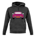 Porsche 911 Turbo Magenta 930 unisex hoodie
