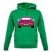 Porsche 911 Turbo Magenta 930 unisex hoodie