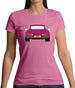 Porsche 911 Turbo Magenta 930 Womens T-Shirt