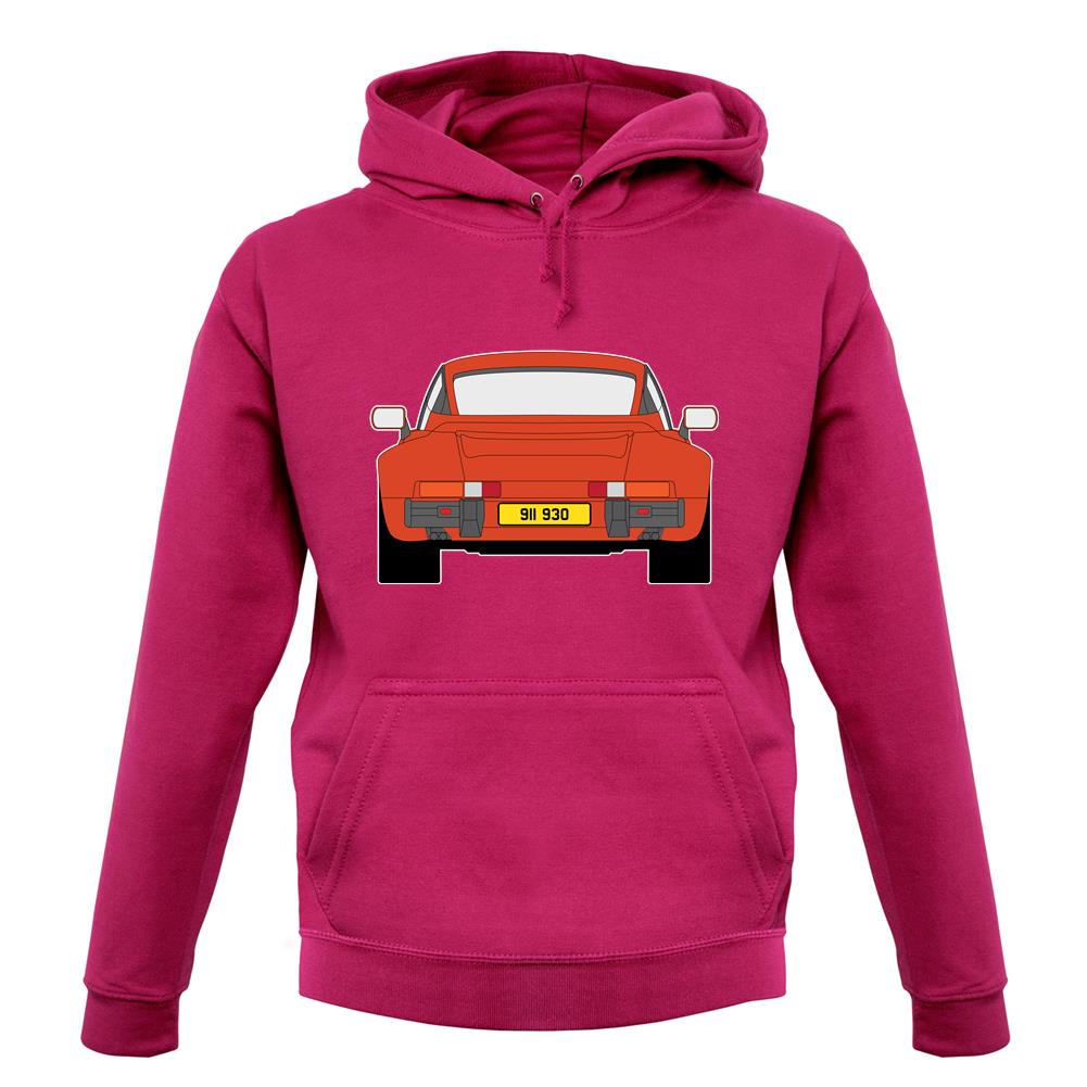 Porsche 911 Turbo 930 Orange unisex hoodie