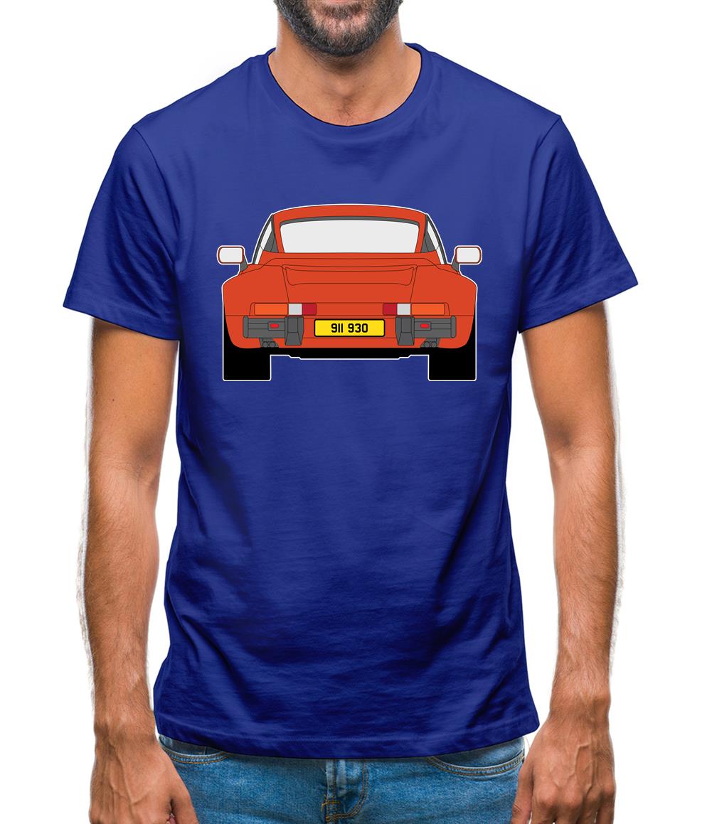 911 Turbo 930 Orange Mens T-Shirt
