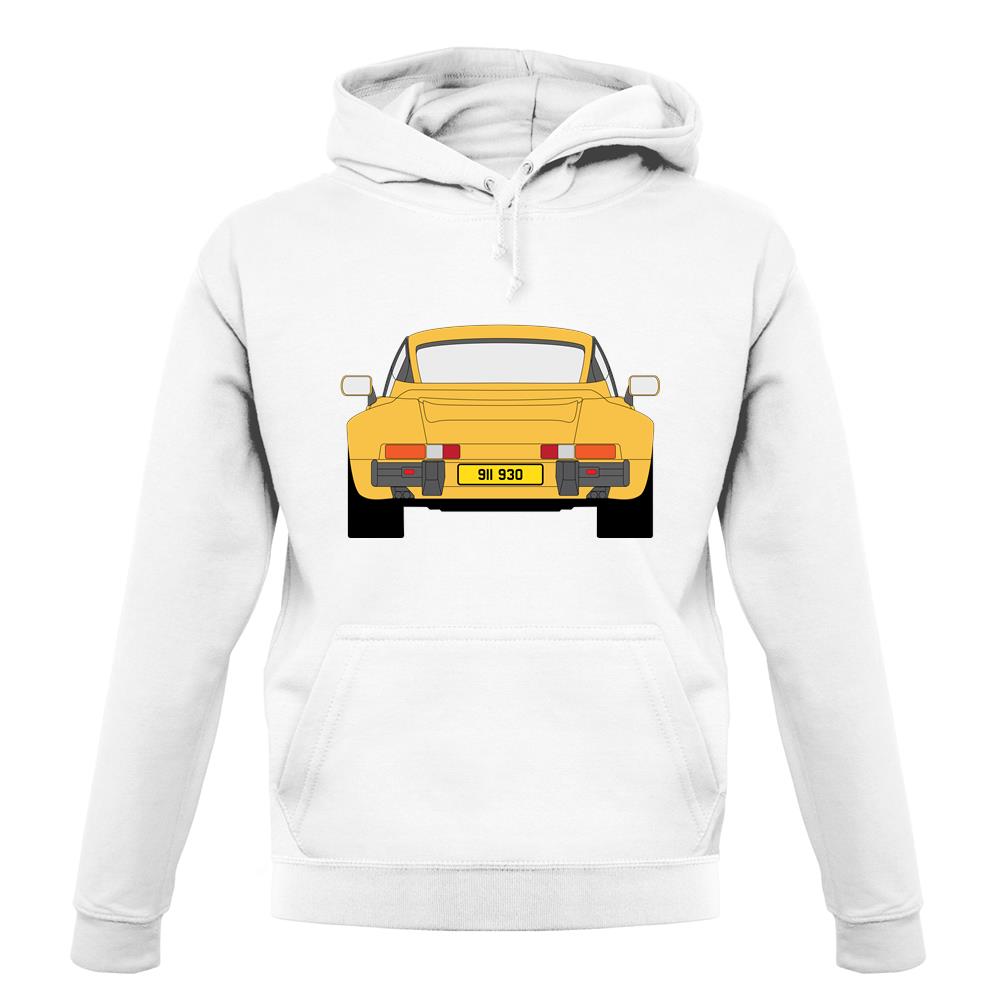 Porsche 911 Turbo 930 Talbot Yellow unisex hoodie