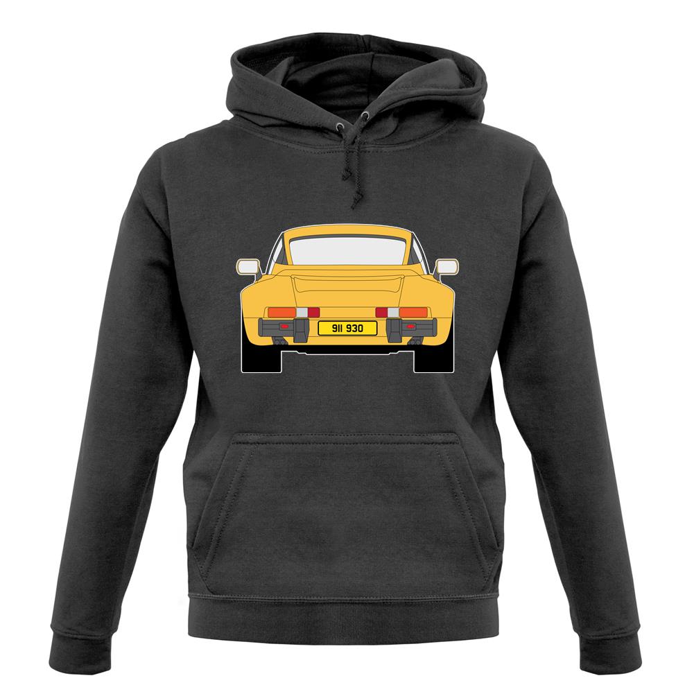 Porsche 911 Turbo 930 Talbot Yellow unisex hoodie
