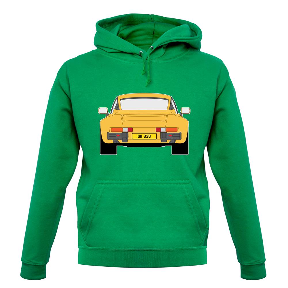 Porsche 911 Turbo 930 Talbot Yellow unisex hoodie