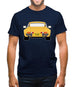 911 Turbo 930 Talbot Yellow Mens T-Shirt