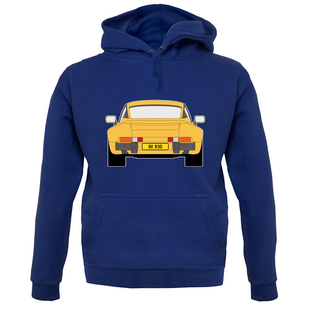 Porsche 911 Turbo 930 Talbot Yellow unisex hoodie