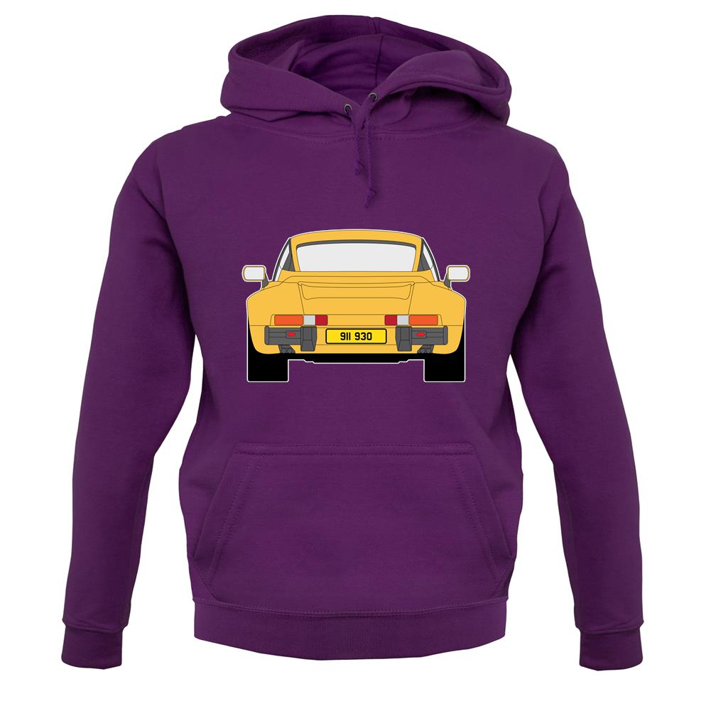 Porsche 911 Turbo 930 Talbot Yellow unisex hoodie