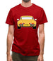 911 Turbo 930 Talbot Yellow Mens T-Shirt