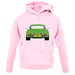 Porsche 911 Turbo 930 Viper Green unisex hoodie