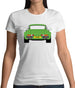 Porsche 911 Turbo 930 Viper Green Womens T-Shirt