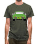 911 Turbo 930 Viper Green Mens T-Shirt