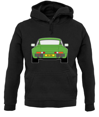 Porsche 911 Turbo 930 Viper Green unisex hoodie