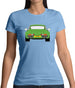 Porsche 911 Turbo 930 Viper Green Womens T-Shirt