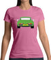 Porsche 911 Turbo 930 Viper Green Womens T-Shirt