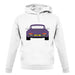 Porsche 911 964 Violet unisex hoodie