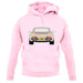 Porsche 911 964 Beige unisex hoodie