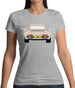 Porsche 911 964 Beige Womens T-Shirt