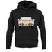 Porsche 911 964 Beige unisex hoodie