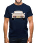 911 964 Beige Mens T-Shirt