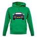 Porsche 911 964 Dark Blue unisex hoodie