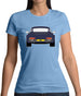 Porsche 911 964 Dark Blue Womens T-Shirt