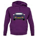 Porsche 911 964 Dark Blue unisex hoodie