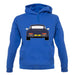 Porsche 911 964 Dark Blue unisex hoodie