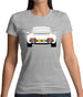 Porsche 911 964 Grand Prix White Womens T-Shirt