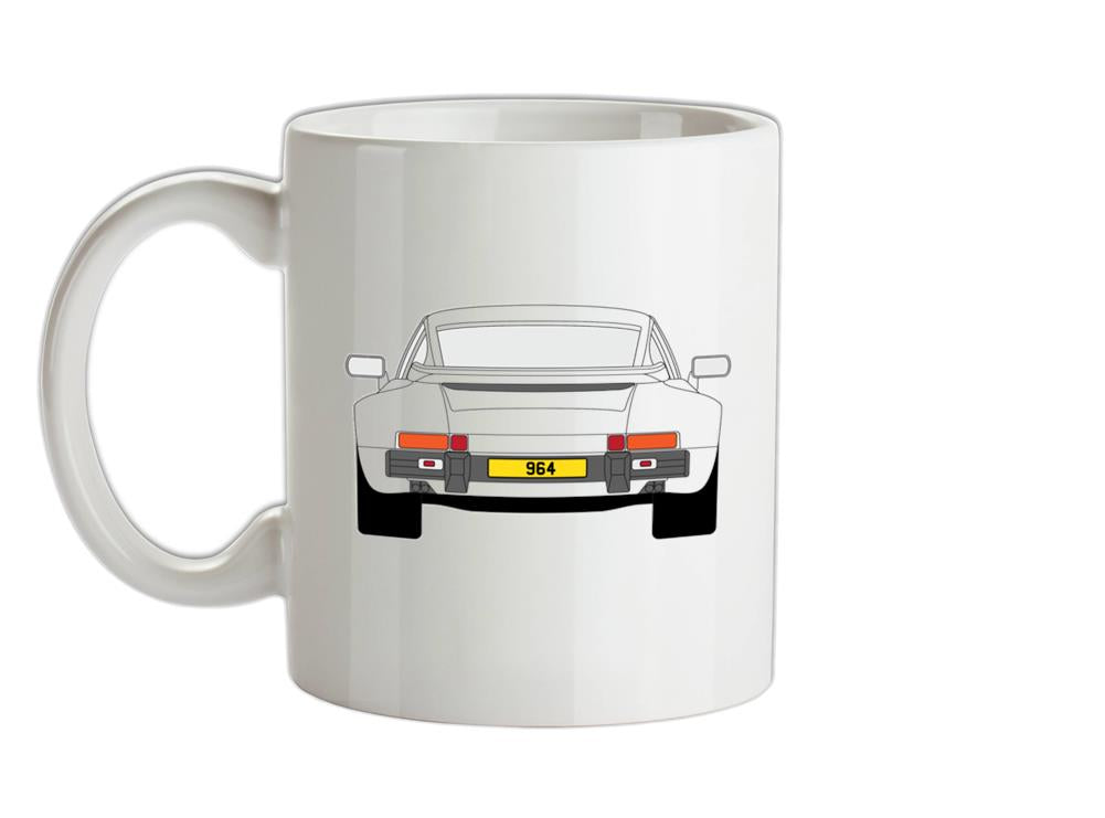 911 964 Grand Prix White Ceramic Mug