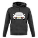 Porsche 911 964 Grand Prix White unisex hoodie