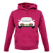 Porsche 911 964 Grand Prix White unisex hoodie