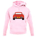 Porsche 911 964 Guards Red unisex hoodie