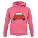 Porsche 911 964 Guards Red unisex hoodie