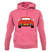 Porsche 911 964 Guards Red unisex hoodie