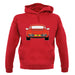 Porsche 911 964 Guards Red unisex hoodie