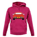 Porsche 911 964 Guards Red unisex hoodie