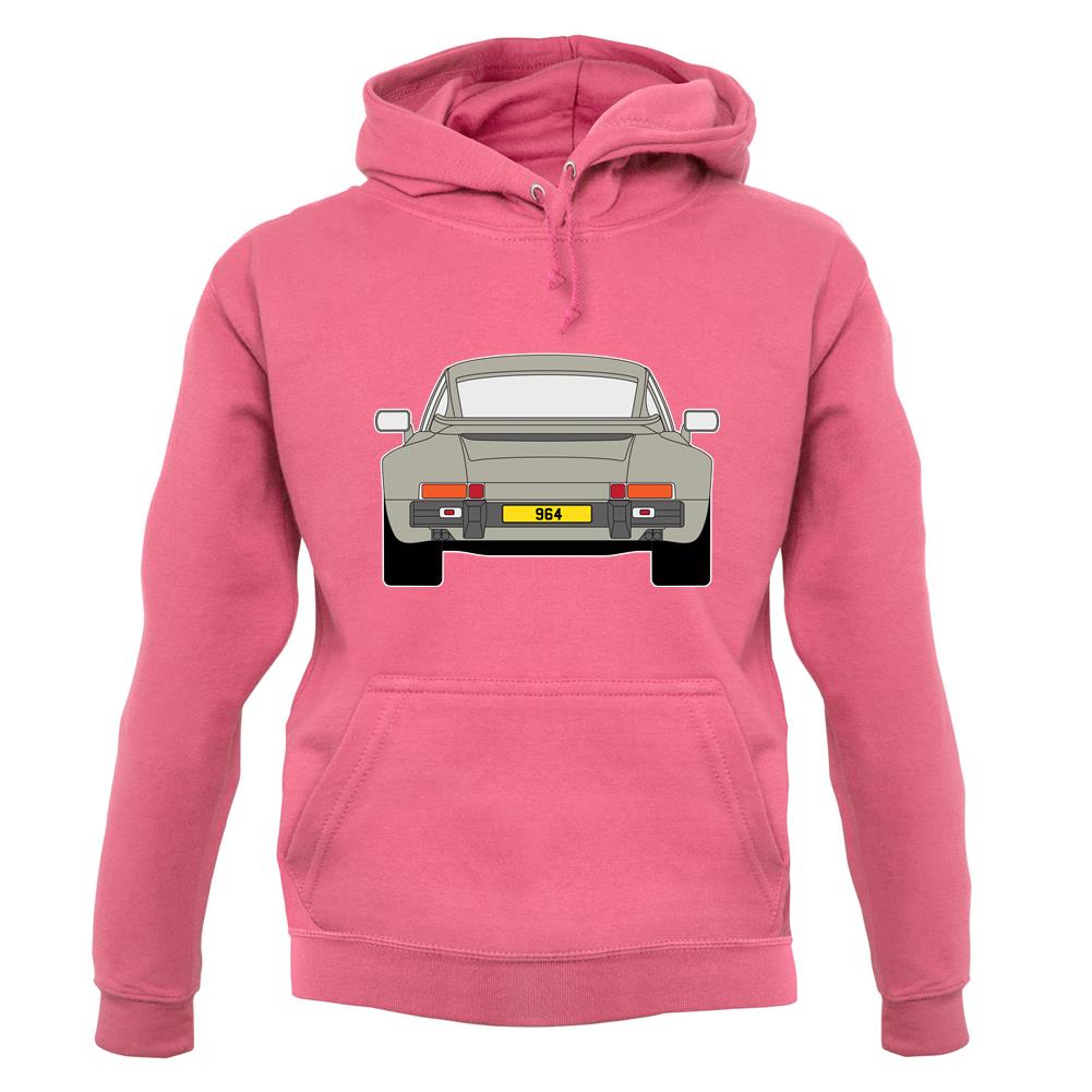 Porsche 911 964 Rear Line Grey unisex hoodie