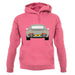 Porsche 911 964 Rear Line Grey unisex hoodie