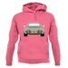 Porsche 911 964 Rear Line Grey unisex hoodie