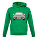 Porsche 911 964 Rear Line Grey unisex hoodie