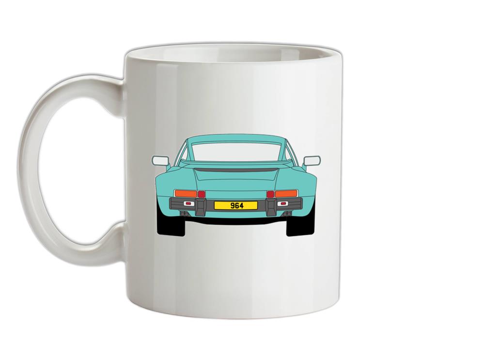 911 964 Rear Mint Green Ceramic Mug