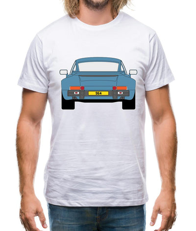911 964 Rear Murano Green Mens T-Shirt