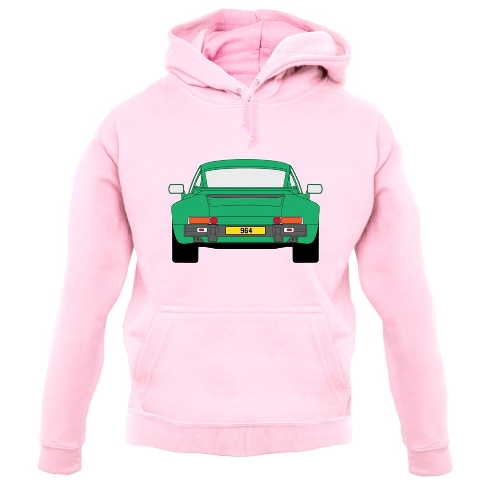 Porsche 911 964 Rear Signal Green unisex hoodie