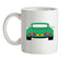 911 964 Rear Signal Green Ceramic Mug
